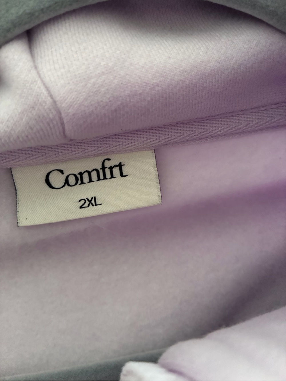 Comfrt Opal Oversized Zip Hoodie - Picture 6 of 7